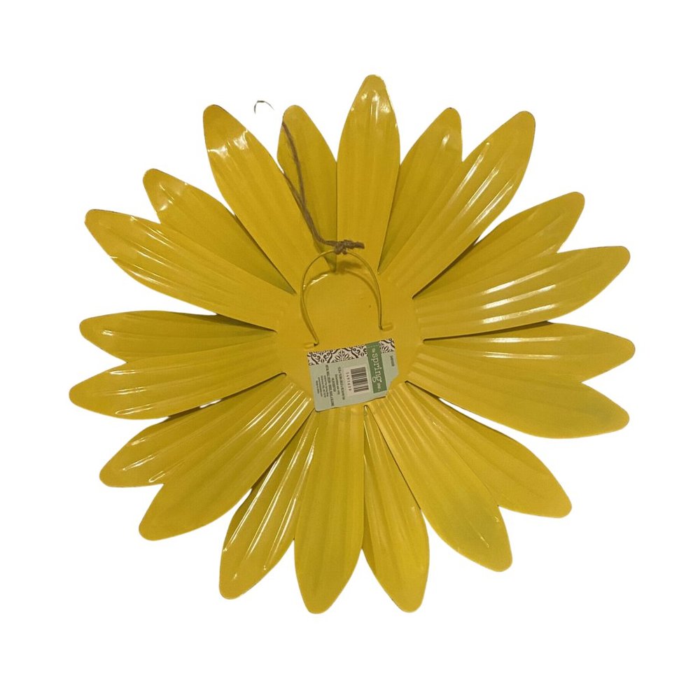 Sunflower Metal Wall Sign 15.9 in. - Picture 4 of 4